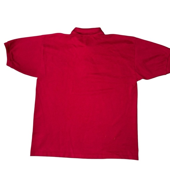 Men’s Christmas Polo Shirt by Gildan Activewear Says Happy Holidays Size XL - Picture 4 of 6